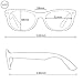 WearMe Pro - Reflective Lens Round Trendy Sunglasses