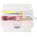 Needle Felting Kit SOLEDI Wool Felt Tools Needle Felting Craft Kit with 7 Felting Needles, Scissor, Wooden Felting Tool, Awl, Felting Foam Mat, 2 Leather Finger Cots and Storage Plastic Box