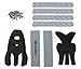 Wealers Vertical Rod Holders - Fishing Gear Holder for Garage Organization & Camper storage - Floor Fishing Rack & Tool Storage Holds 16 Poles & Fishing Accessories - Ideal Gifts for Men