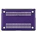 MOSISO Compatible with MacBook Air 13 inch Case (Models: A1369 & A1466, Older Version 2010-2017 Release), Protective Plastic Hard Shell Case & Keyboard Cover & Screen Protector, Ultra Violet
