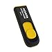 ADATA UV128 64GB USB 3.0 Retractable Capless Flash Drive, Yellow (AUV128-64G-RBY)