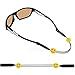 KSACLE Kids Glasses Strap Anti-Slip Eyeglass Strap Adjustable Sports Glasses Strap Holder Sunglasses Retainer for Boys Girls (Yellow)