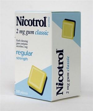 Nicotrol Nicotine Gum Original Classic 3 Boxes 315 Pieces 2mg