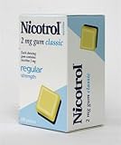 Nicotrol Nicotine Gum 2mg Classic Flavor 5 Boxes 525 Pieces