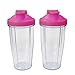 Elite Cuisine EPB-2572P Maxi-Matic Personal Drink Mixer with Two 28-Ounce Travel Mugs, Purple
