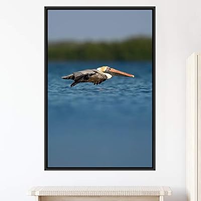 signwin Framed Canvas Wall Art Flock of Birds...