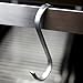 Large Heavy Duty Stainless Steel Kitchen S Hooks, Height 4.75