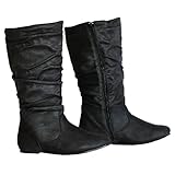 Twisted Women's Shelly Faux Suede Slouch Mid-Calf Boot
