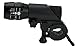 YooMee LED Front Mount Adjustable Zoom Waterproof Rainproof Bike Light, Black, One Size