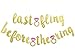 Last Fling Before The Ring Gold Glitter Banner-Bachelorette Party Banner