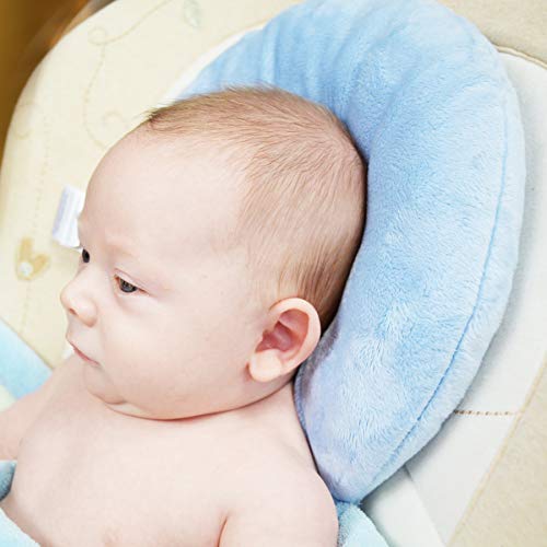 Babymoon Pod for Flat Head Syndrome & Neck Support (Aqua Dot