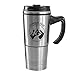 Leakproof Stainless Steel Travel Mug Coffee Cup with Handle 2 in 1 Double wall Coffee Mug 12 oz Removable Extra 6 oz Storage Cup Coffee Tumbler Fits Car Cup Holder Great Cup for Kids