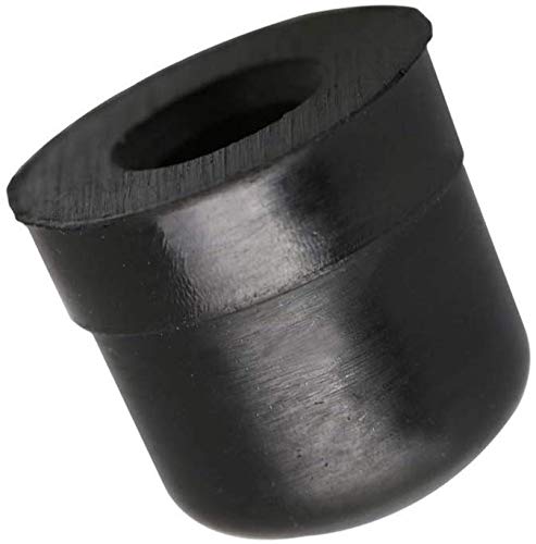 Lheng Black Trombone Slide Rubber End Tip Bumper for Brass Instrument Parts 10Pcs