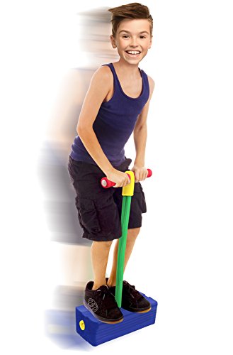 Click N' Play Foam Pogo Jumper for Kids, Fun and Safe Pogo Stick for Toddlers, Durable Foam and Bungee Jumper for Kids Ages 3 and up, Supports up to 250lbs