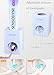 YamaziHD Automatic Dustproof Toothpaste Dispenser with Super Traceless Sticky, Hands Free Dust-Proof Toothpaste Squeezer Kit