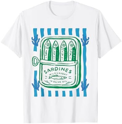 Amazon.com: Sardine Social Club Sardine Fish Sea Lover T-Shirt