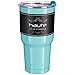Haute 30 oz Stainless Steel Tumbler with Spill Proof Lid- Powder Coated (Teal with Spill Proof Lid)