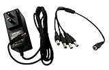 Night Owl Security Camera Power Adapter with 4-Way Power Splitter