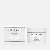 Lake & Skye Orange Blossom + Bergamot Body Butter – 4.94 oz Hydrating, Essential Oils, Vegan
