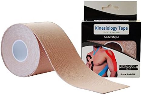 Kinesiology Tape for Sport&Therapy,Uncut 2 Inch X16.4 Foot Roll,waterproof Latex,Therapeutic Sports Tape for Injury and Performance-Ideal for Knee,Shoulder,Elbow,Ankle,Back,Neck Pain and Much More