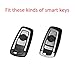 Key Case Cover for BMW 2 3 4 5 6 7 Series X3 X4 M2 M3 M4 M5 M6 Accessories Silver Fob Holder Keychain F22 F30 F36 F10 F12 F01 F25 F26 F87 F80 F82