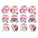 Tanlling Unicorn Party Favors Set - Unicorn Rings Necklace Keychain Bracelets Wristbands for Kids Gifts Unicorn Theme Birthday Party Supplies(40 Pack)