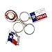 Texas Bundle Souvenir Gift Keychain 15 Pack-Texas Cowboy,Texas Lone Star on Texas State Map, Don't Mess with Texas, I Love Texas, Longhorn, Texas Seal, Texas Bottle Opener, Texas Cowboy Boot & More