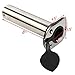 Amarine Made 2Pcs 90 Degree Fishing Rod Holders Stainless Steel with Rubber Cap, Liner, Gasket