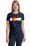 Colorado State Flag | Coloradan Rocky Mountain Pride CO Flag Ladies' T-shirt