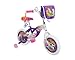 Dynacraft 8008-01TJ My Little Pony Girls Bike, 12-Inch, Purple/Pink/Silver