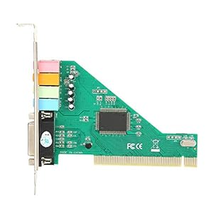 PCI-geluidskaart, interne audiokaart Stereo Surround CMI8738-geluidskaart, PCI-E Express 4.1-geluidskaart 4-poorts…