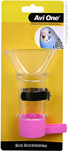 Avi One Bird Feeder Funnel Feeder W/metal Holder 12cm, One Size