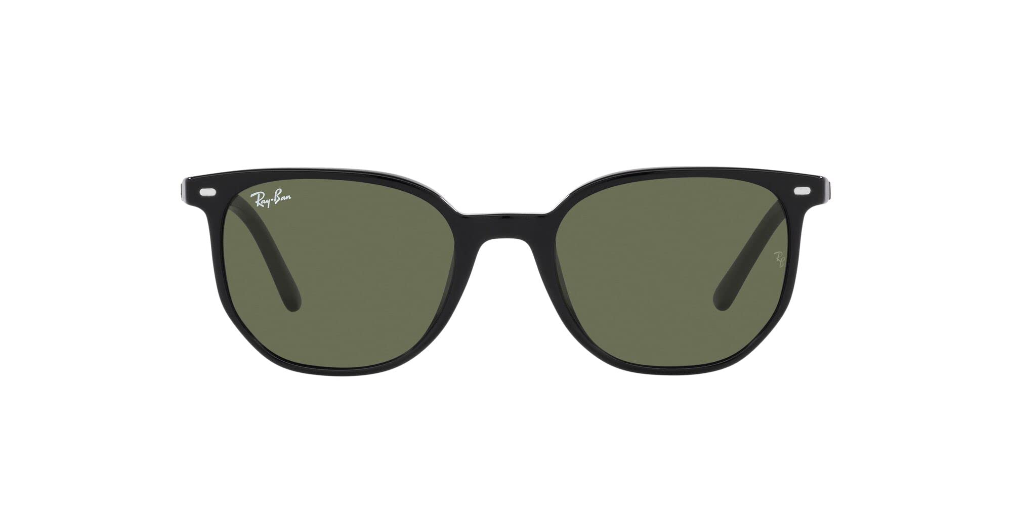 Photo 1 of Ray-Ban RB2197 Elliot Sunglasses, Black/Green, 54 mm