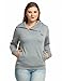 Meaneor Women Plus Size Tunnel Neck Long Sleeve Pullover Pockets Hoodie Sweatshirt (L-4XL)