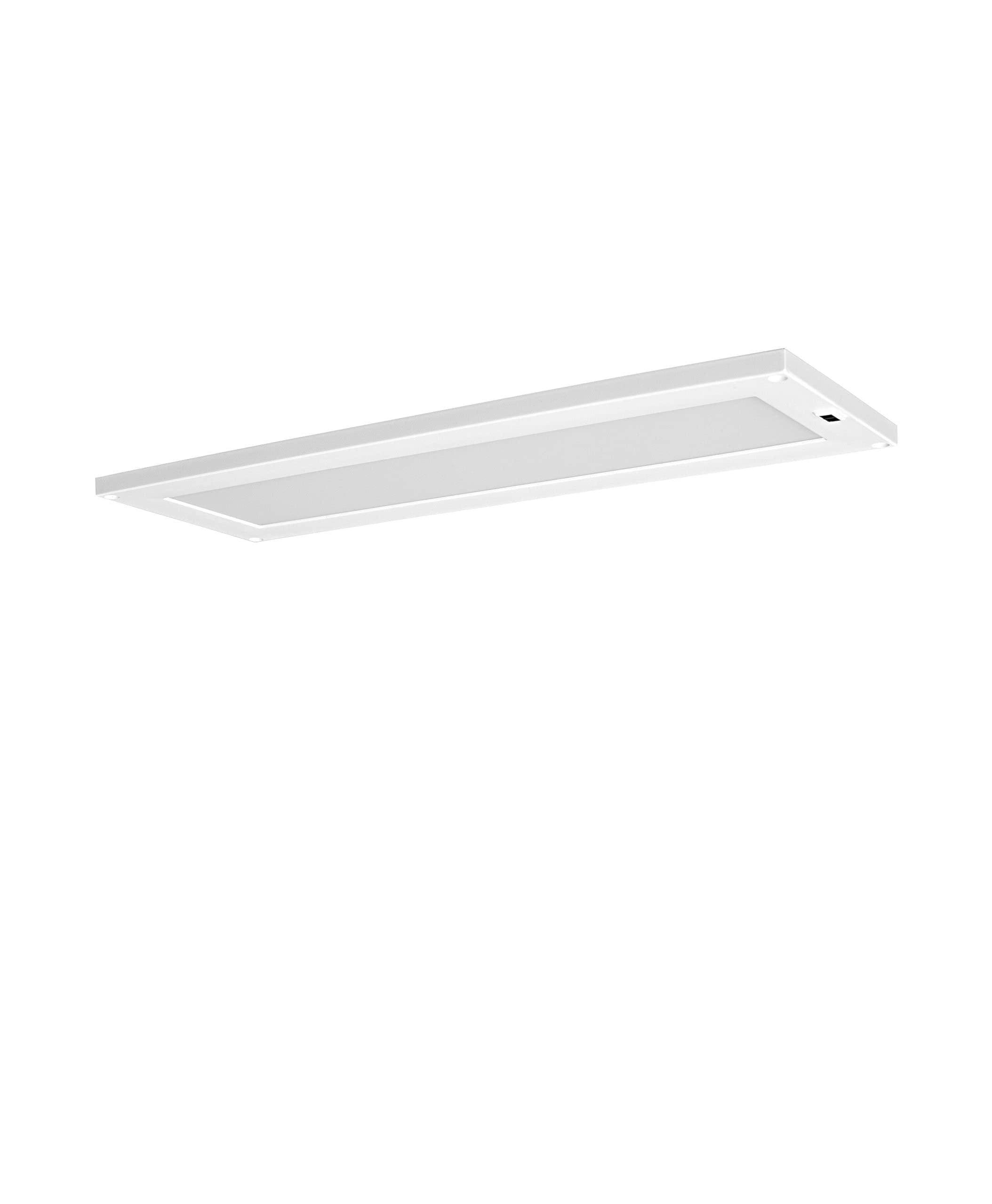 Battery powered luminaire LED: for cabinet undersides, Cabinet LED Panel / 5 W, 220…240 V, beam angle: 110°, Warm White, 3000 K, body material: acrylonit. butad. styrene (a, IP20, 1-pack