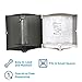 SofPull Large High-Capacity Centerpull Paper Towel Dispenser by GP PRO (Georgia-Pacific), Translucent Smoke, 58201, 1 Dispenser, 10.875