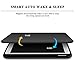 iPad Pro 10.5 Case, Premium Leather Business Ultra Slim Lightweight Shockproof Smart Case with Auto Wake/ Sleep for Apple iPad Pro 10.5 Inch 2017 Version (Black)
