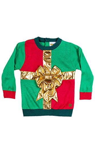 Tipsy Elves Baby Sweater - Cute Ugly Xmas Sweater for Infant: 18-24M