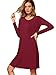SheIn Women's Long Sleeve Casual Loose Dress