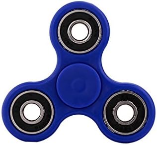 Fidget Spinner so it's easier for Smaller Hands - Tri-Spinner Clasic Version High Speed Bearings (Navy) Focus Toy ¡­