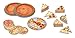 Melissa & Doug Spin-a-Slice Pizza Matching Game for Kids (72 pcs Plus Spinner)