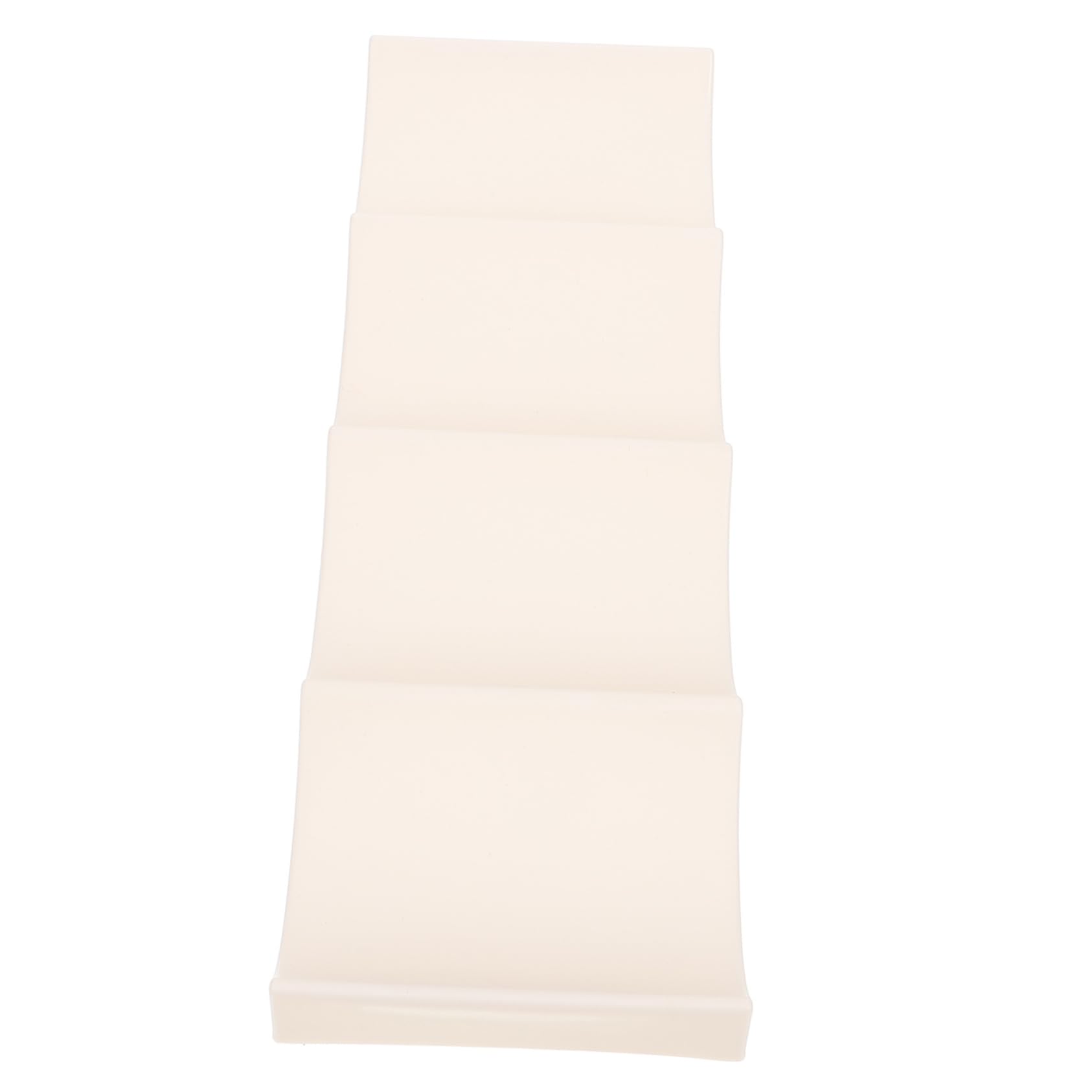 PRETYZOOM European Style Wine Rack Plastic Bottle Display Mat with Anti-skid Base for Kitchen Countertops and Fridges Holds Up to Bottles Stackable Organizer White