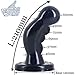 Vibrating Ass Anchor Butt Plug Anales Dilator Expanding Flared Anall Plug for Men Women Anall Dildó (Color : Black)