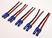 Lot(5) EC5 Female Connector 10CM 10awg Wire for RC ESC Charger Side Power