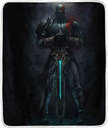 GAOHAT Kartos Custom Blanket Action Adventure Game Super Soft Warm Throw Blanket Thick Fleece Blanket Home Bed Blankets, 50" x 60"