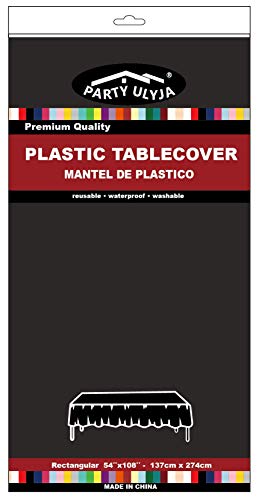 3 party+ulyja+Rectangle+Plastic+Tablecloth