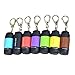 Cussity Mini Flashlight Keychain Rechargeable, Colorful Small LED Flashlight Torches for Kids/Adult Hiking Camping,Waterproof Pocket Flashlight for Kids for Backpack,(7 Pack)