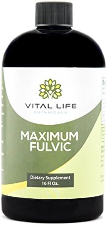 Maximum Fulvic -Powerful Organic Fulvic /Humic Acid Supplement - 16 Fluid Oz.