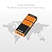 Power Strip with USB, Mountable Flat Plug Power Strip with 3 Outlets 3 USB Ports(Smart 3.1A)