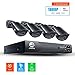 JOOAN HD Security Camera System 4 X 1080P Weatherproof TVI Camera（3.6mm Lens and 8CH 1080N DVR(Support IP Camera Analog Camera)- No Hard Drive